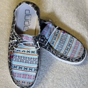 Leopard and Aztec Hey Dudes
